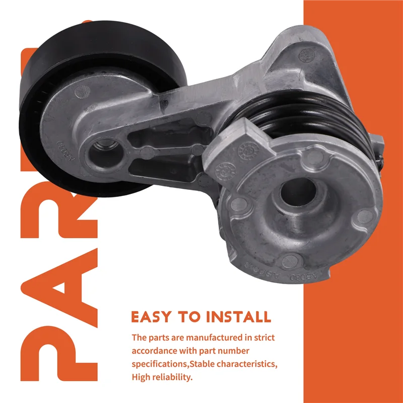 

ABQB-For BMW E60 E61 E63 E64 E83 523 525 528 530 X3 Drive Belt Tensioner 11288624196-N52B30A N52B25A For 11287530314 534025210