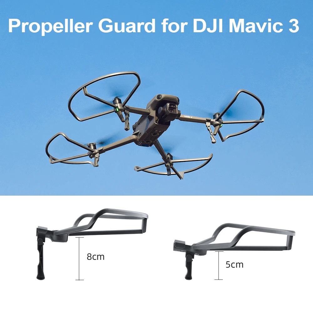 Protective Cage Cover for DJI Mavic 3 Propeller Guard Drone Protector Quick Release Install with Landing Gear Accessory