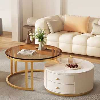 사이드 테이블 거실 소파 메사 커피 살롱 카페 커피 모듈러 가구, 좌식 가정 Stoliki Kawowe 유리 모던 심플  Best5