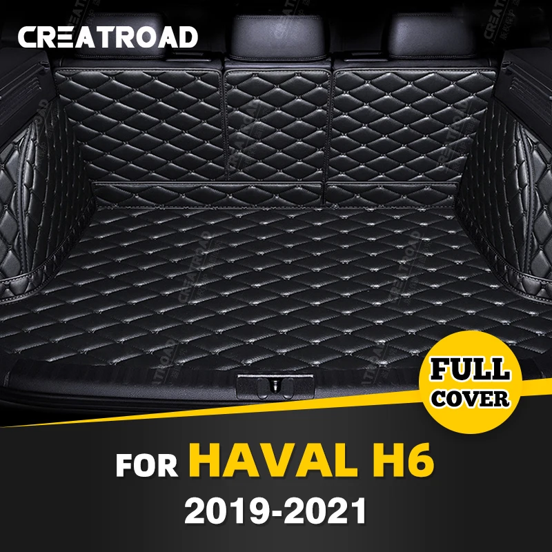 

Auto Full Coverage Trunk Mat For HAVAL H6 2019-2021 20 Car Boot Cover Pad Cargo Liner Interior Protector Accessories