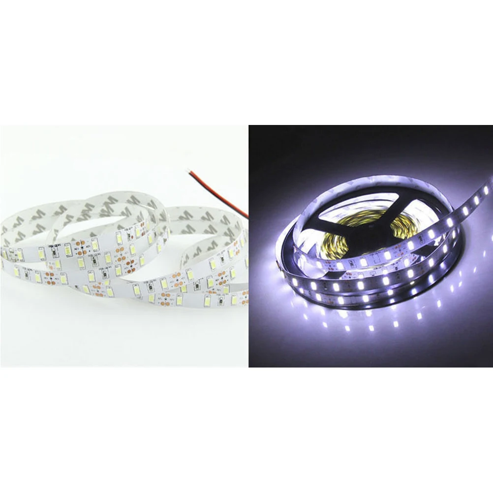

5M LED Strip Lights 12V SMD 5630 60-LED/Meter Light Strip for Home Party Decoration (Pure White Light)