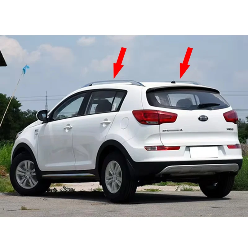 OE สไตล์หลังคาราวหลังคาแร็คหลังคาบาร์สําหรับ KIA Sportage 2010 2011 2012 2013 2014 2015 2016, ตกแต่งรถ, ติดตั้งง่าย