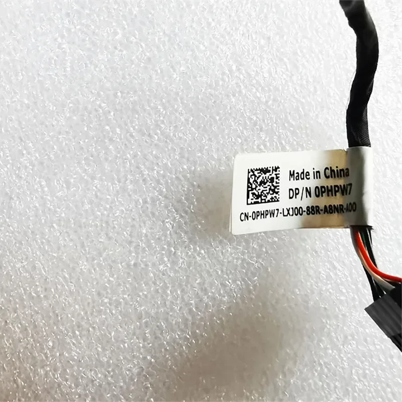 Nuevo cable de botón de encendido led para Dell t3630 t3640 t3650 cable de interruptor phpw7 0phpw7 botón de interruptor
