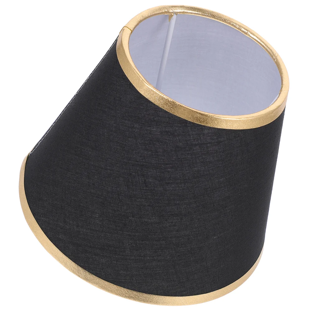 

Candlesticks Table Lamp Pendant Shade Fabric Light Cover Boy Ceiling Wall Black Office