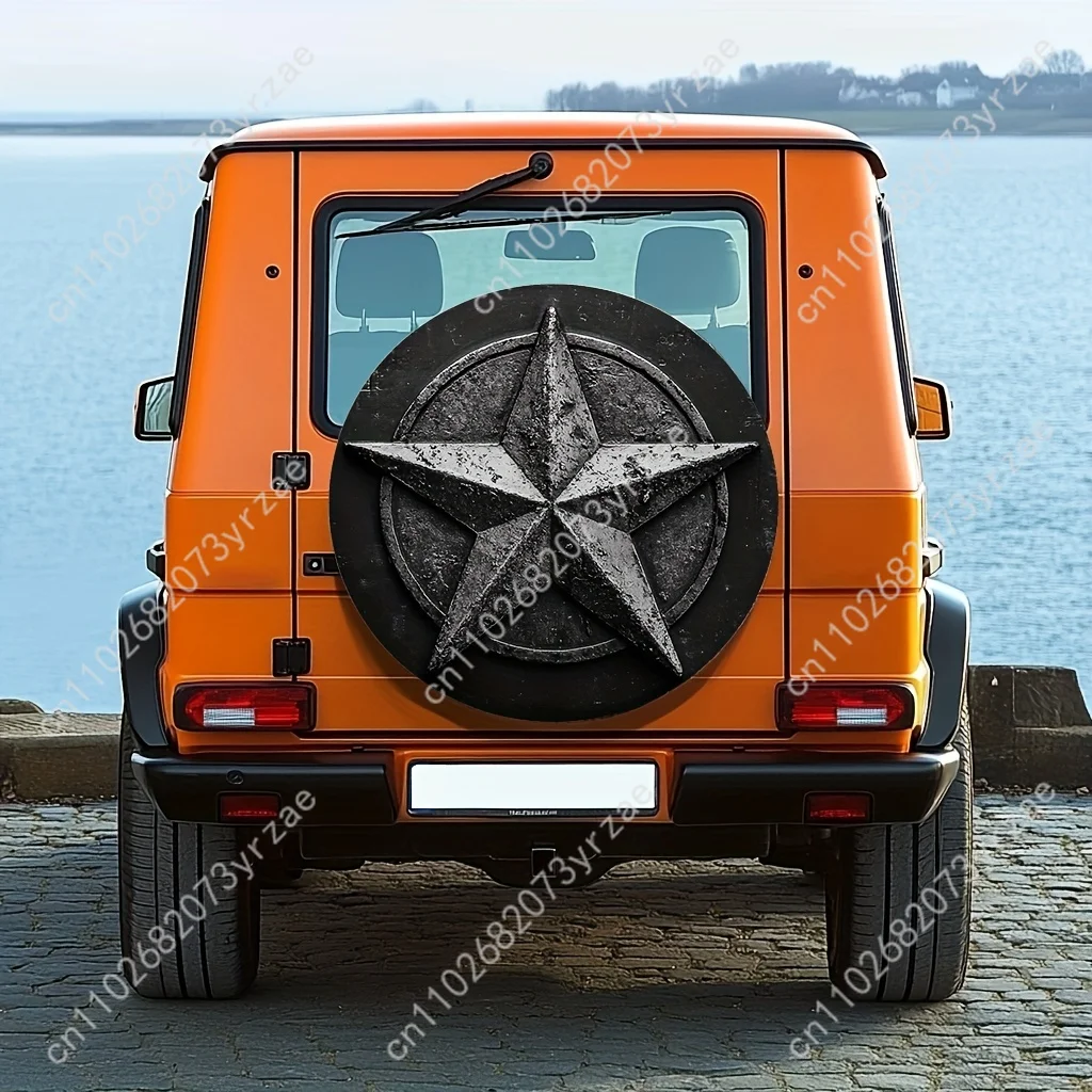 五芒星型 各種モデル 車用タイヤカバー 砂埃防止 風雨対策 タイヤカバー 頑丈で耐久性のあるタイヤカバー