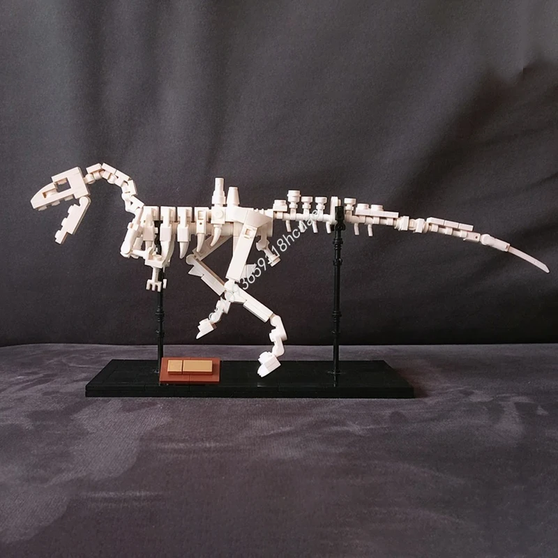208 pçs moc concavador corcovatus fóssil dinossauros modelo blocos de construção arquitetura brinquedos educação criativo presentes natal