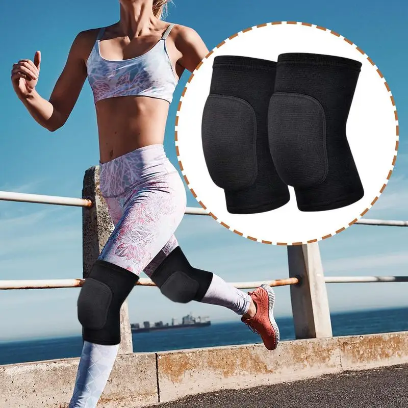 Dance Knee Brace Warm Knee Support Pads For Basketball Breathable Sponge Sports Brace For Running Cycling Volleyball Yoga