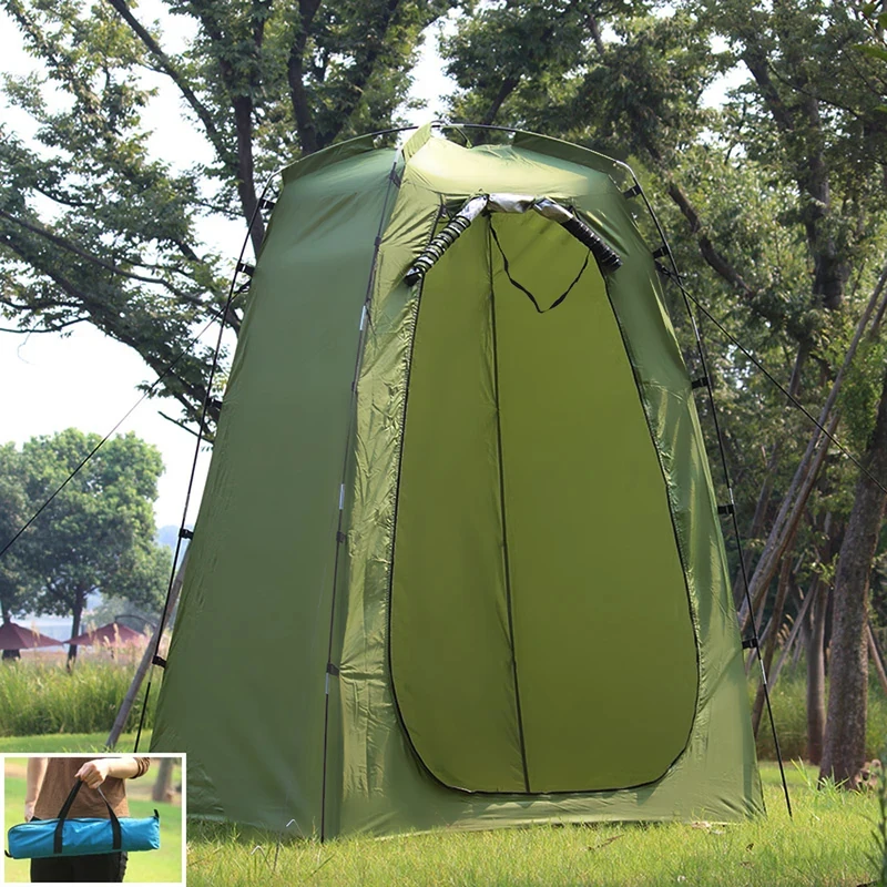 ポータブルプライバシーシャワー更衣テント、屋外キャンプビーチ - Outdoor Camping Toilet Tent のレビューと価格