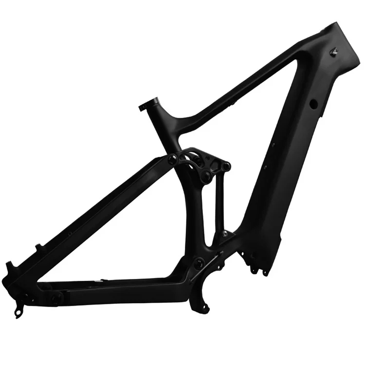 

27.5 Plus/29er Full Suspension Carbon Electric Mountain Bike Frame for Toray T700&T800 BAFANG M500/M600 ISO4210 Tested