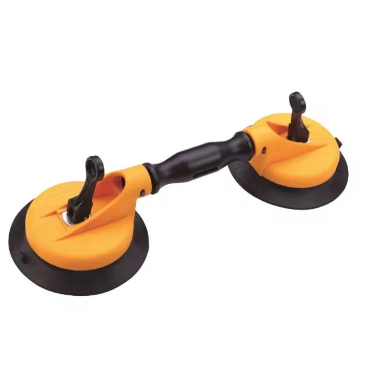 Top Grade 150mm 45KG safty capacity windscreen car glass suction cup vacuum cup lifter hardware tools double pad