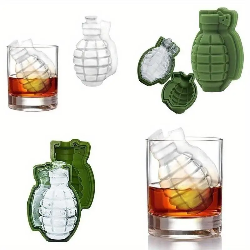 

New 3D Creative Ice Cube Mold Maker Bar Party Silicone Trays Mold Tool Gift Wholesale