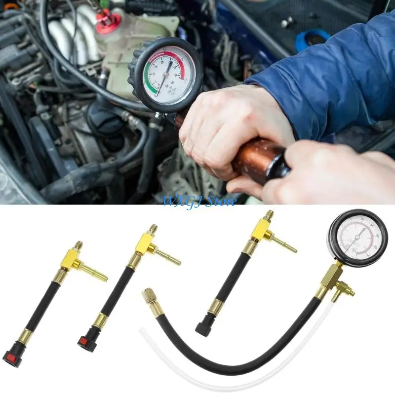 

37JE Pressure Diagnostic Gauge Set For Mechanics And DIY Enthusiasts