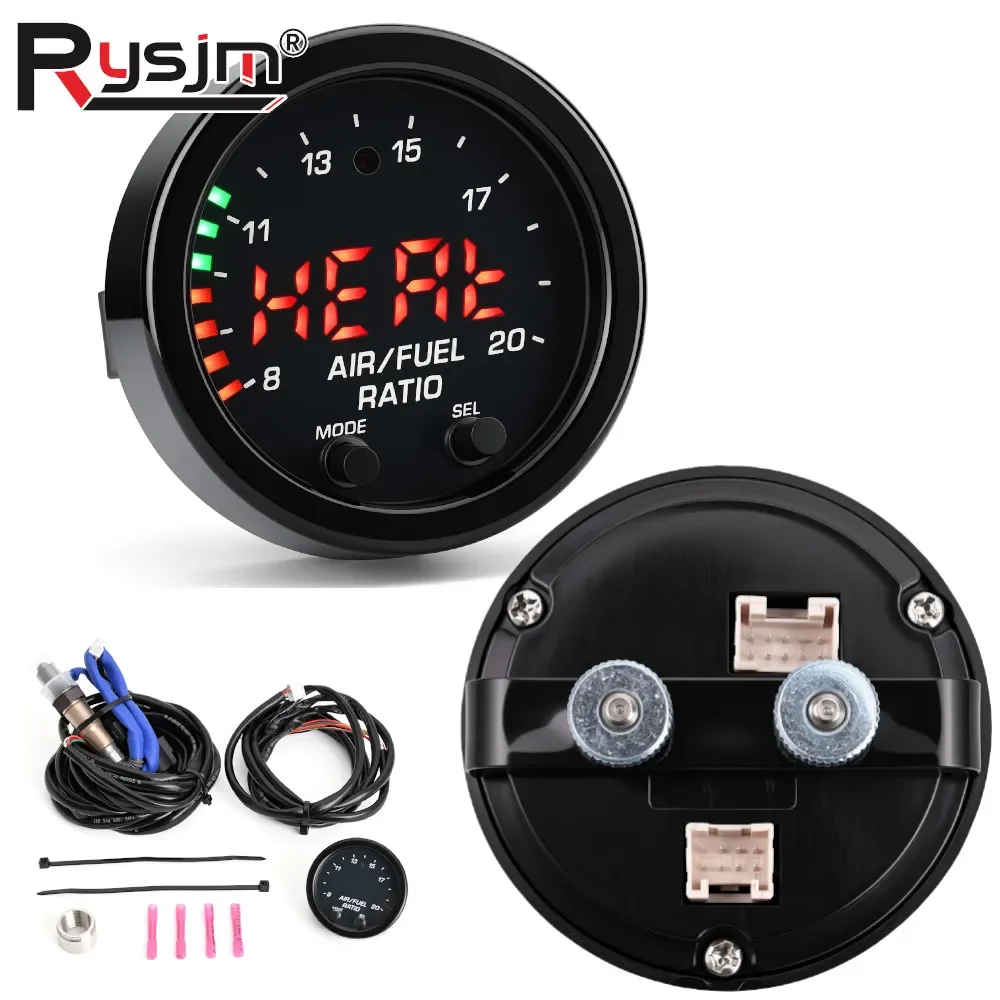 30-0300 X-Series Wideband O2 Air Fuel Ratio Gauge Kits LSU 4.9 Oxygen Sensor AFR Sensor Controller Gauge For Car