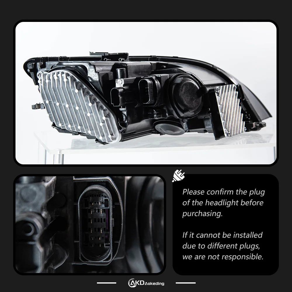 

Автомобильные фары для Audi TT, светодиодные фары 2006-2014, фары TTRS, дневные ходовые огни (ДХО), линзы-проекторы H7, автомобильные аксессуары