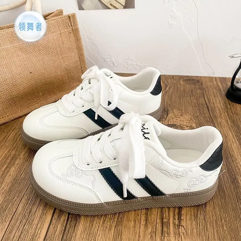 ファッションピンクレディーススニーカー軽量レースアップスニーカー快適なソフトソール強化された加硫靴 Tenis De Mujer 2025