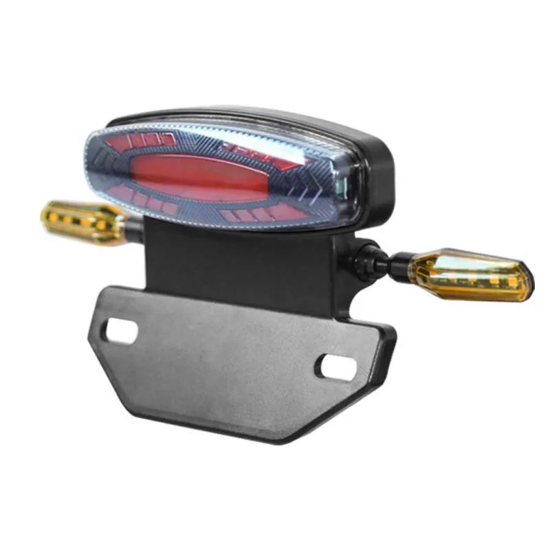 

Electric Bicycle 36V 48V Warning Turning Brake Light Ebike Tail Rear Light