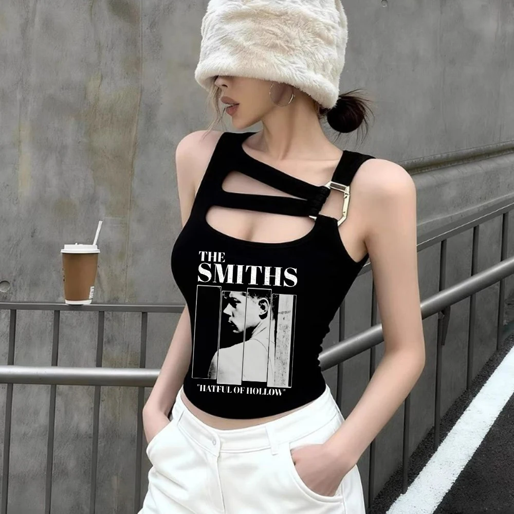 the Smiths crop top teen alternative  manga baddie streetwear korean fashion shirt clearance sales graphic goth anime grunge