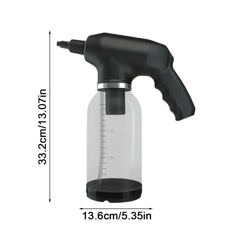 ABKP-Für Autowaschanlage, 2 l, elektrisches Schaumsprühgerät für Autowaschanlage, kein Wasserschlauch erforderlich, Wassertank, leistungsstarke Schaumgeneration