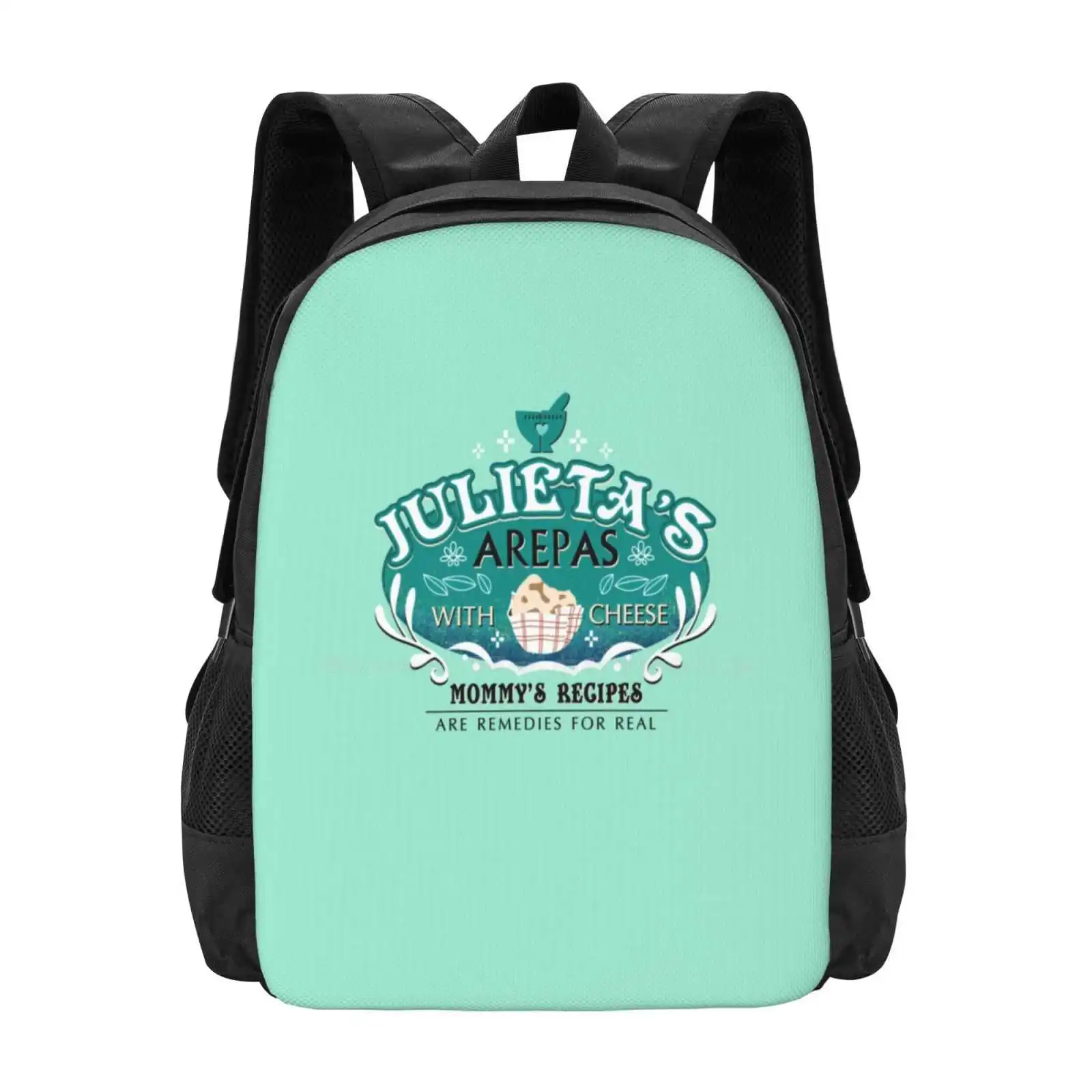 Julieta’S Arepas With Cheese School Bags Travel Laptop Backpack Magic Kingdom Vacation Family Logo Couple World Group Team Trip