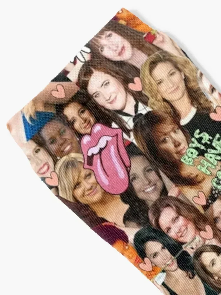 The Women of SNL collage Socks Children's hockey cute valentine gift ideas Boy Child Socks Women's