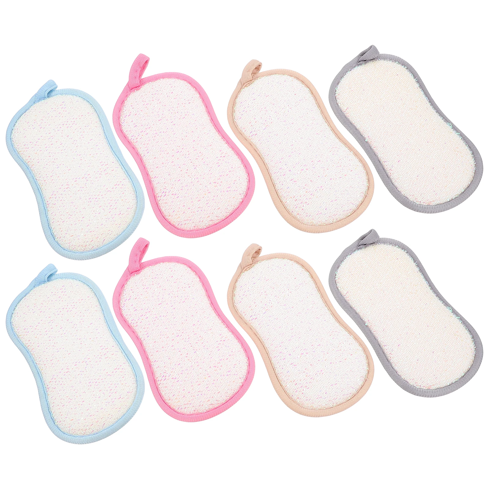 

8 Pcs Dish Sponges 6 5x3 7 Inch Washable Reusable Kitchen Cleaning Sponge Scrubber for Dishes Multifunctional Storage Friendly