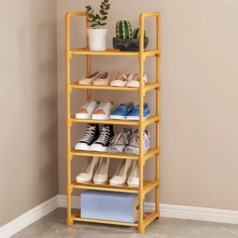 2024Open Cabinets for Living Room Shoes Organizer Shoerack Shoemakers Shoe Organizer Shoe Rack Folding Shoe-shelf Home Furniture