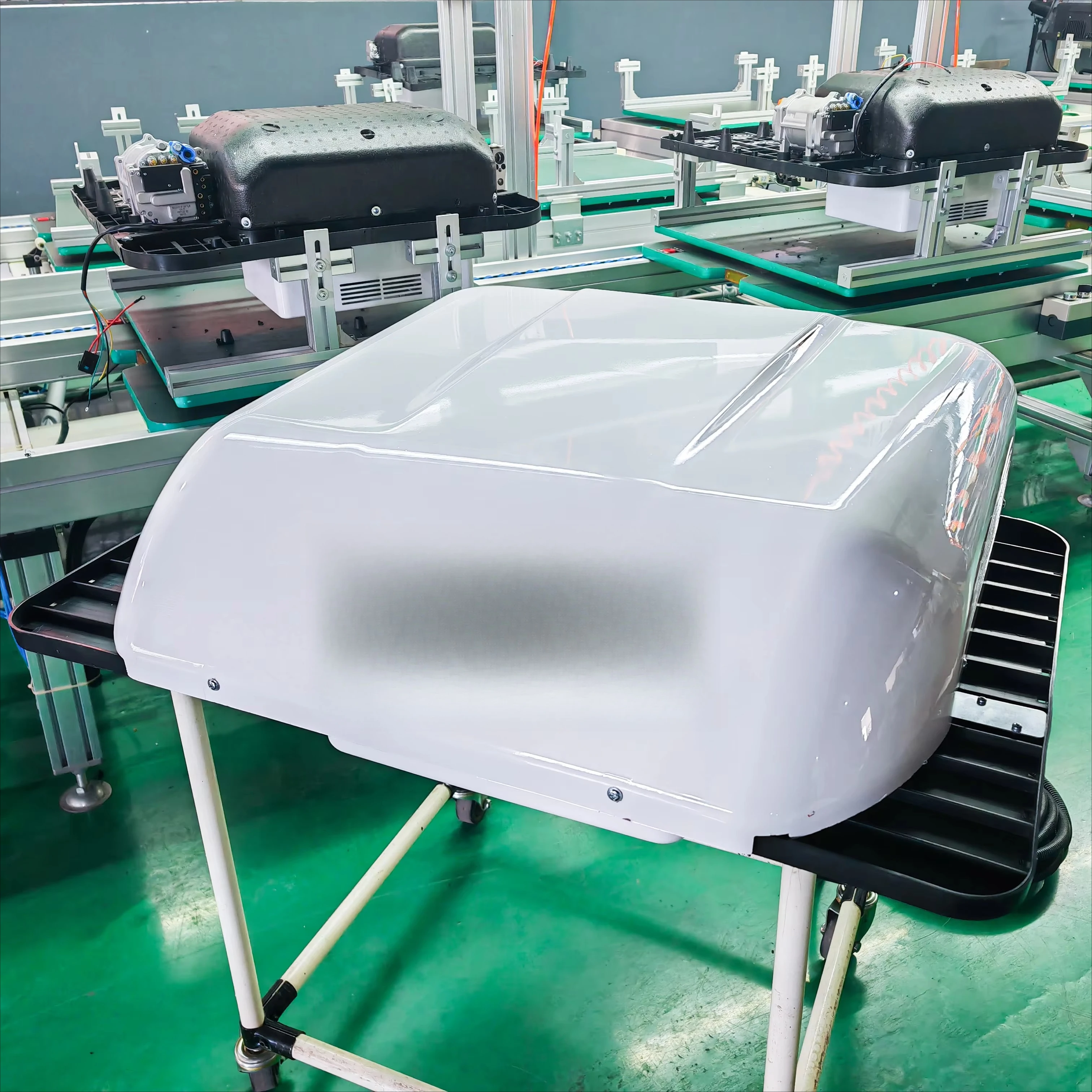24V DC Rooftop Integrated Air Conditioner Unit for Boats Marine Yachts and Shipping Containers Powerful Cooling System AC