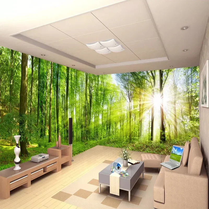 

Custom Photo Wallpaper Fantasy Forest HD Natural Scenery Mural Living Room TV Sofa Bedroom Home Decor Wall Cloth Papel De Parede