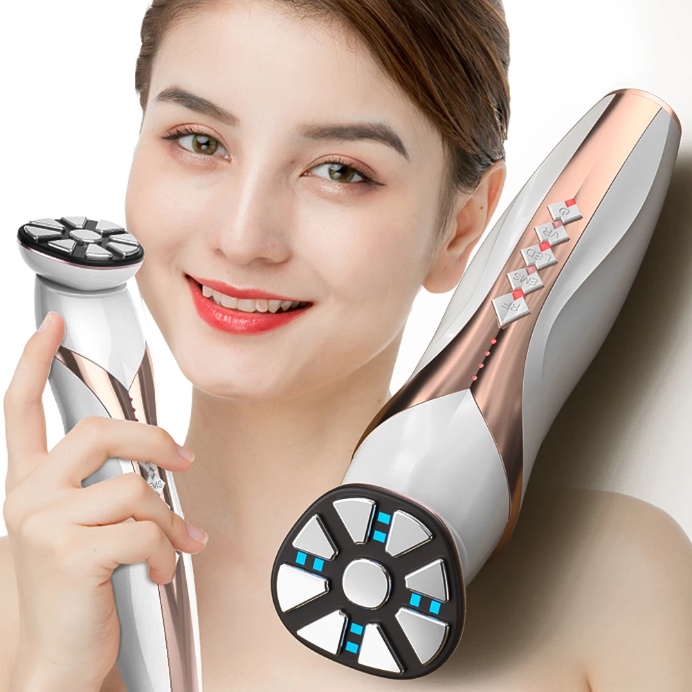 

Function Home Use Radio Frequency Beauty Device Pore Shrink and Face Tighten Anti-Aging Face Lifting with USB Plug