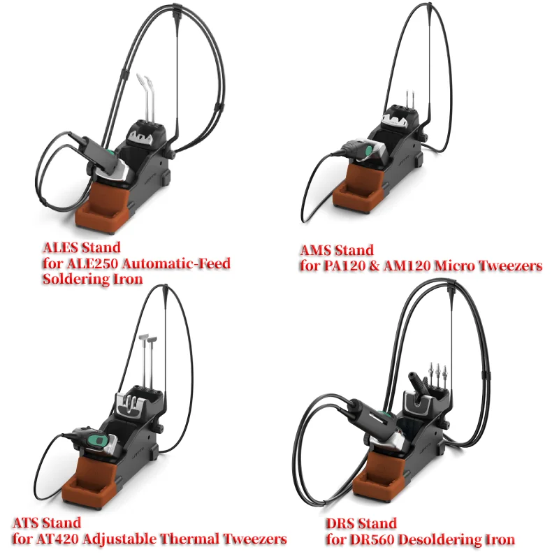 Orignal JBC AM120-A Adjustable Micro Tweezers and AM-SB Stand for AM120 & PA120