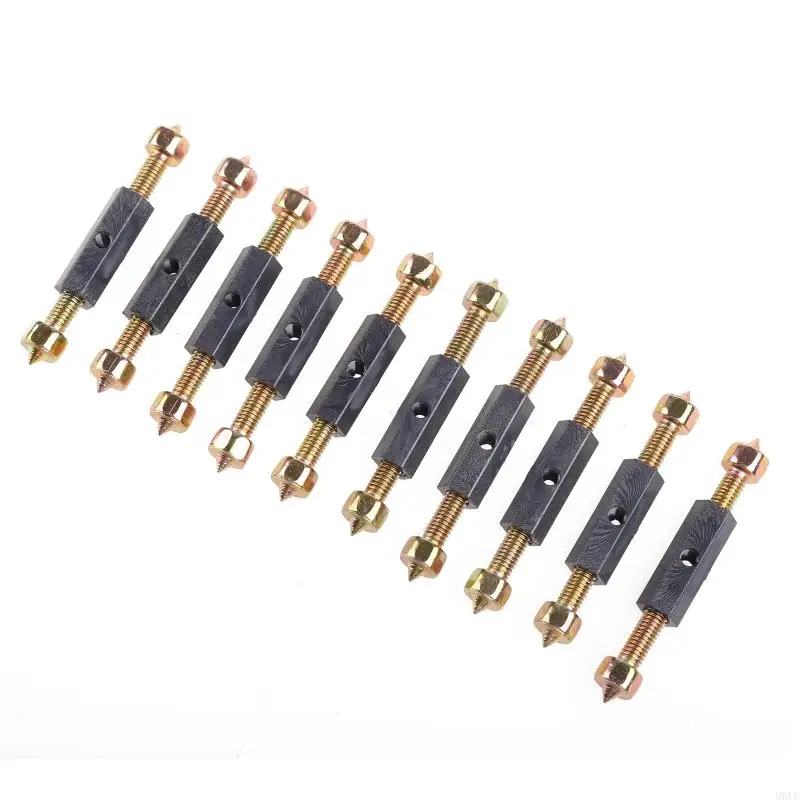 MOLF 10 Pieces Cassette Repairer Bottom Box Repairer Pole Cassette Screws Support Rod Cassette Repairer Tools with Wrench