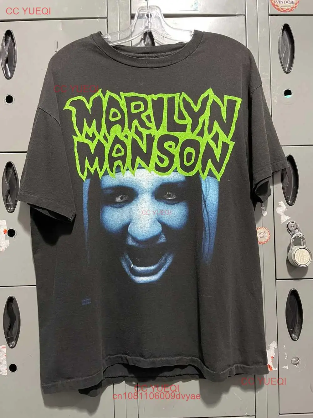 Marilyn Manson Vtg 1994 Marlyn это ваша мировая футболка с длинным или коротким рукавом
