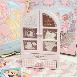 Pink Wood Cosmetic Storage Box, Makeup Organizer, Lovely Drawer, Girl Bedroom Decor, New
