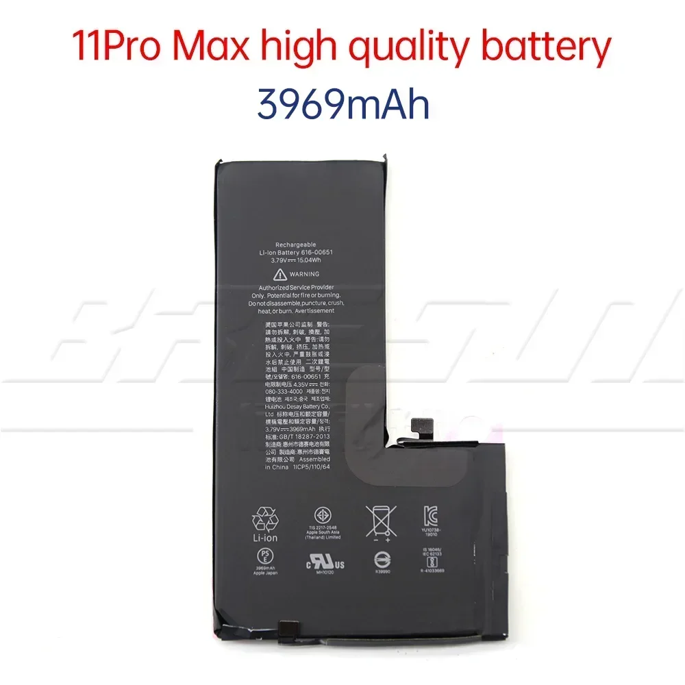 JUXING Authentic High Capacity Phone Battery For iPhone 6 6s 6p 6sp 7 7p 8 Plus X Xr Xs Max 11 12 13 Pro max Battery For Apple