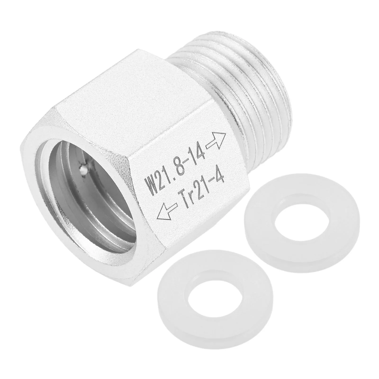 1SetReusable Soda CO2 Aquarium Cylinder Adapter for Soda Cylinder Plug TR21 4 to W21.8 CO2 Tank Regulator for Home-brewed Barrel