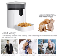 7L Pet Feeders Remote Camera Control Intelligent Dog Food Feeder Smart Wifi Video Automatic Pet Feeder
