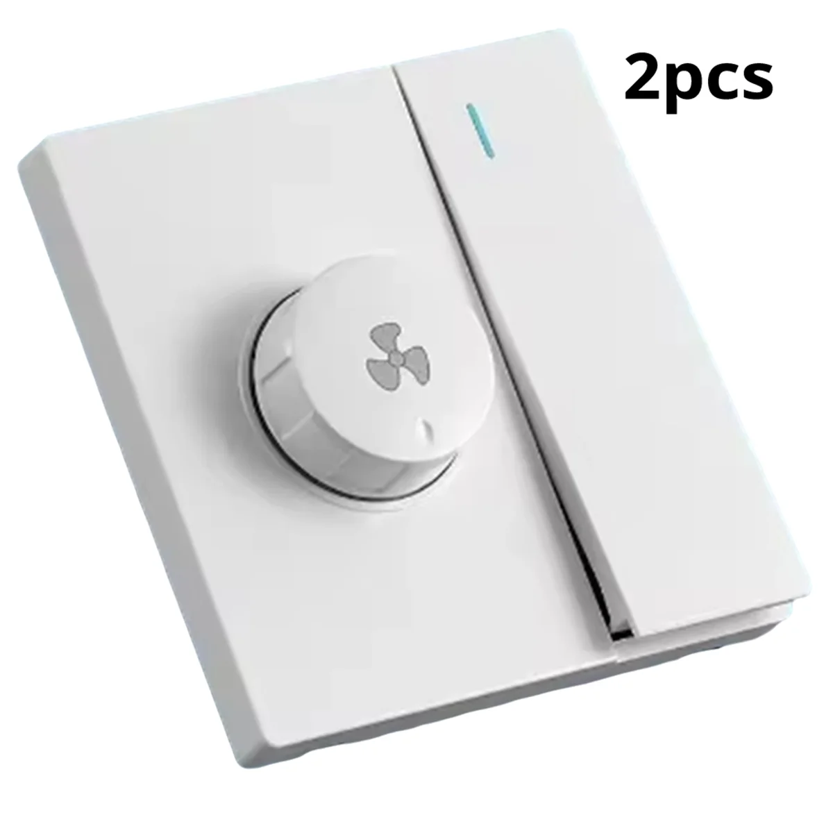 

A002 Матовый универсальный 1-канальный 2-позиционный выключатель света из ЕС с переключателем управления скоростью вентилятора, панель переключателя потолочного вентилятора с вытяжкой