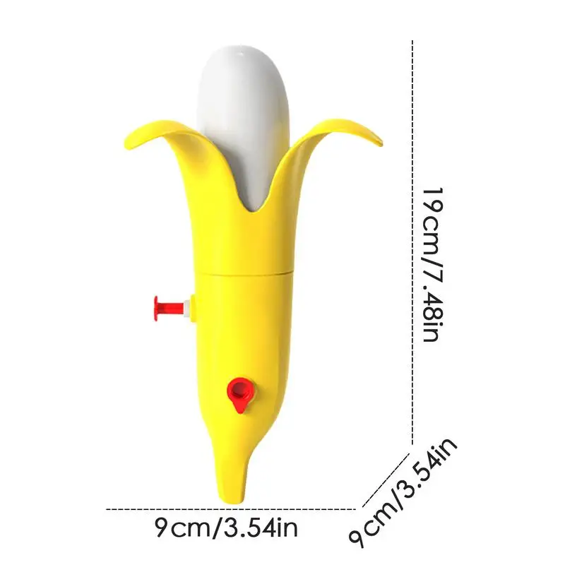 Wassersprüher-Spielzeug, Wasserspielzeug, Bananenform, realistisch, leistungsstark, große Reichweite, Soaker-Aktivitäten für Hinterhof, Strand, Party, Kampfspaß