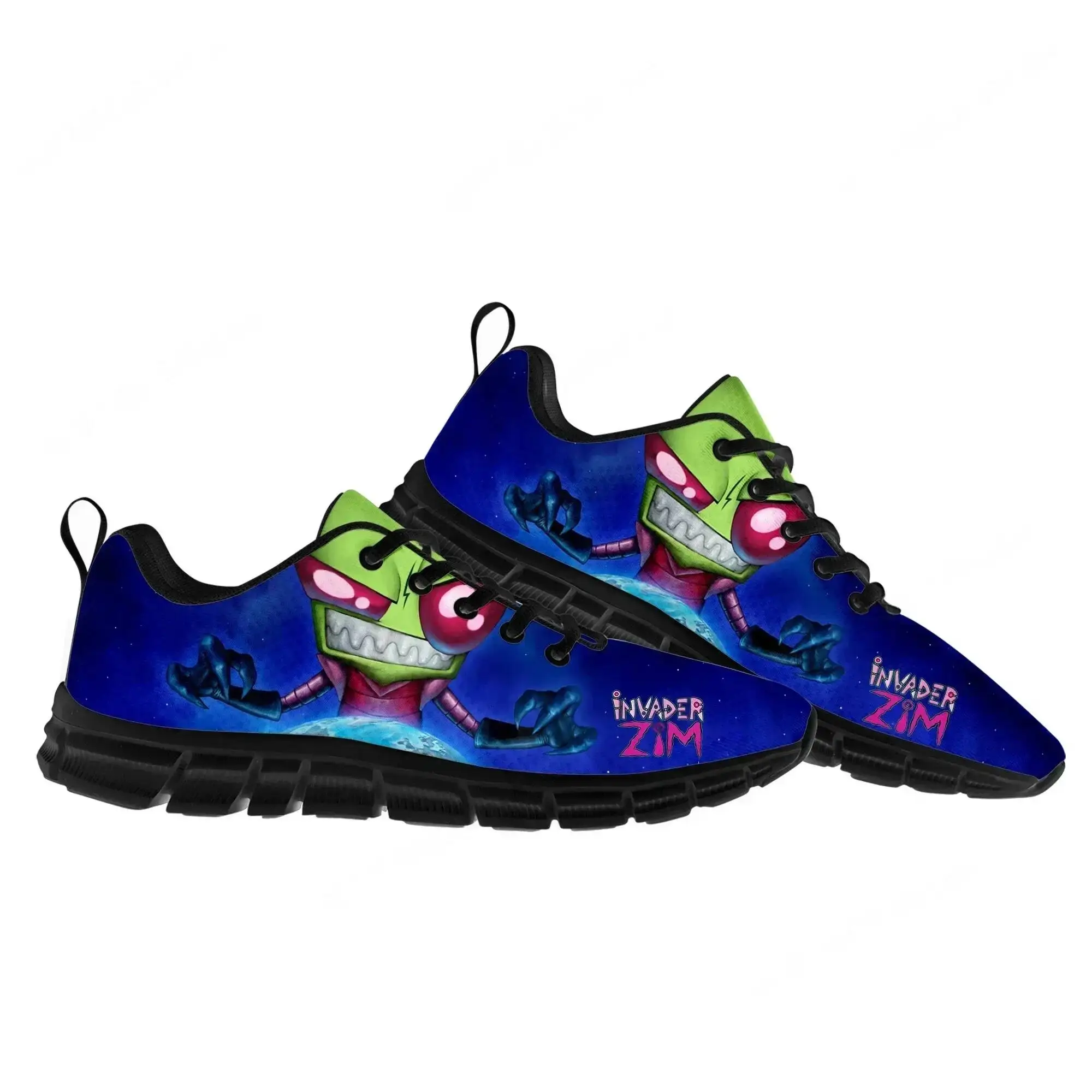 Zim Sports Shoes Mens Womens Comfortable Sneakers Invader High Quality Anime Cartoon Manga Comics Sneaker Custom Shoe