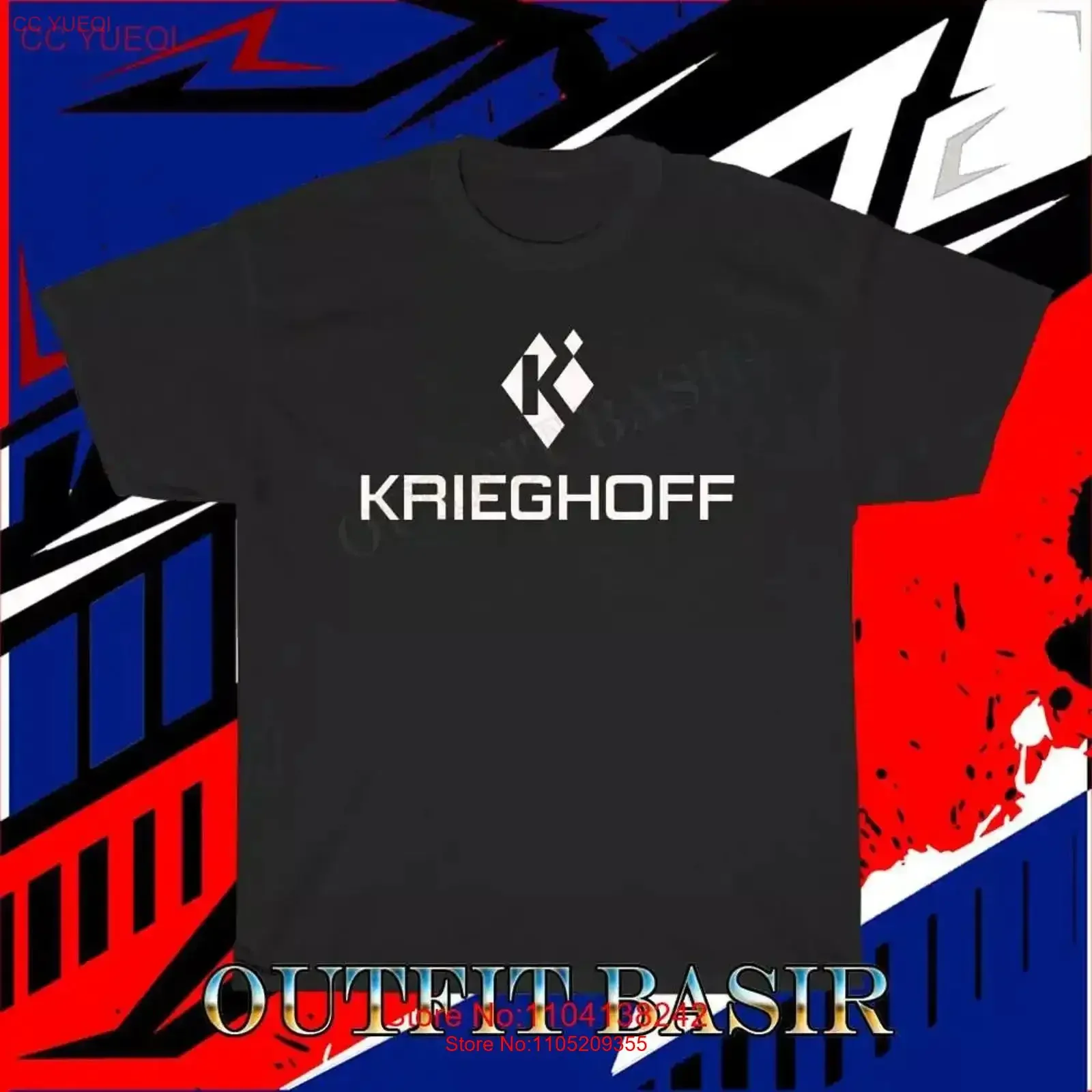 New Krieghoff Guns Firearms Logo T Shirt Funny Size S to 5XL vintage Washed Soft Casual designer clothes Unisex homme Stretched