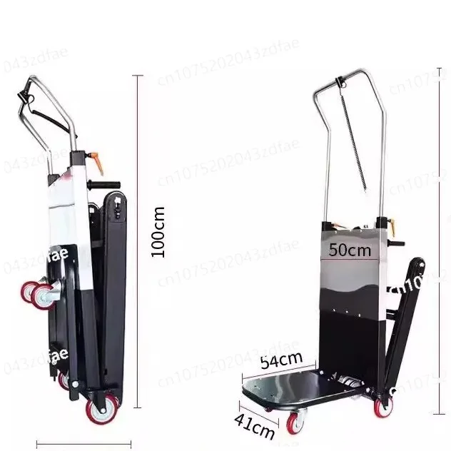 Fully Automatic Up Crawler Type Loading, Electric Climbing Machine Truck,  and Down Stairs, Super Heavy Load Climbing Truck