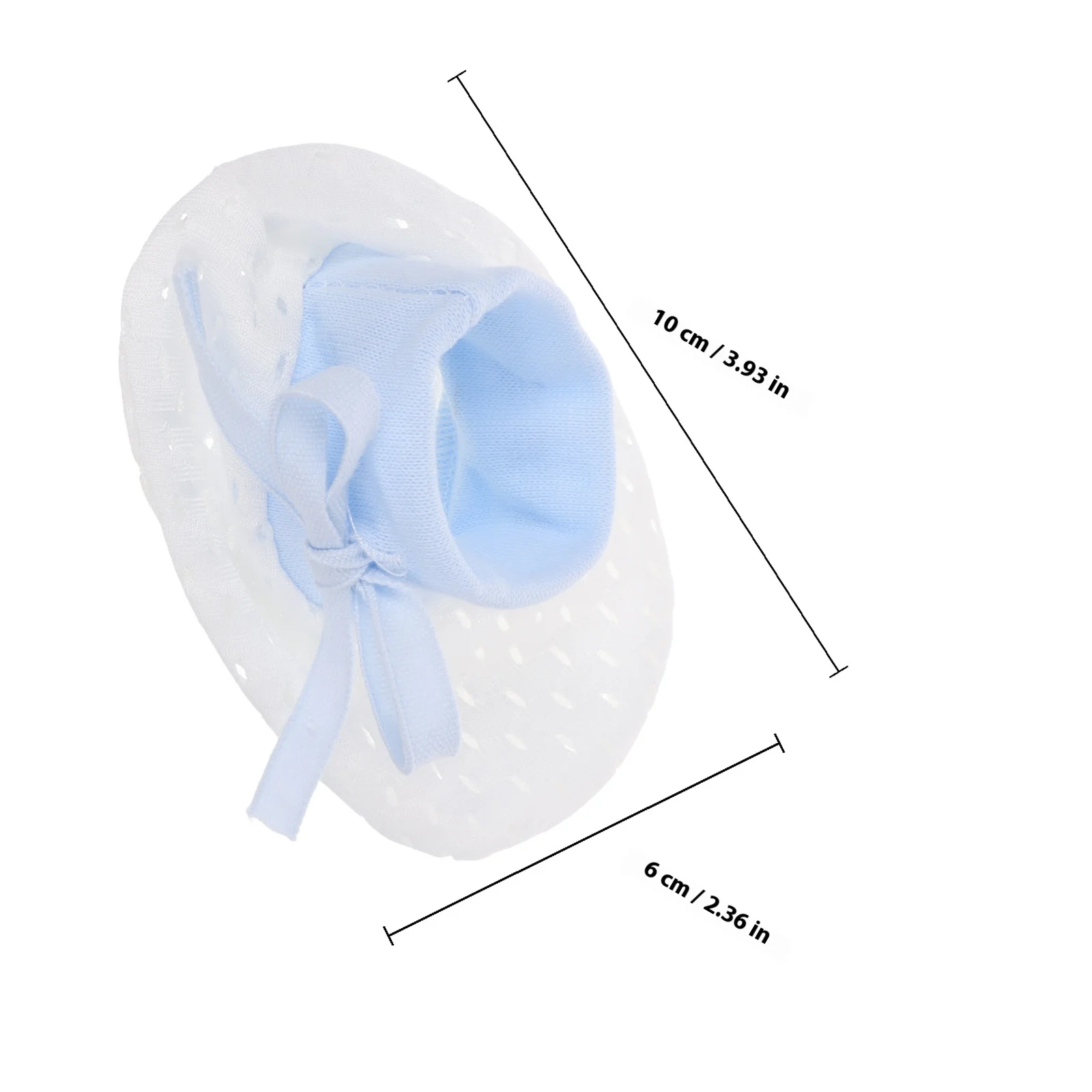 قفازات للأطفال حديثي الولادة قابلة للتعديل ومضادة للخدش من القطن الناعم لحماية اليد للأطفال الرضع والأولاد والبنات للعناية بالتمريض