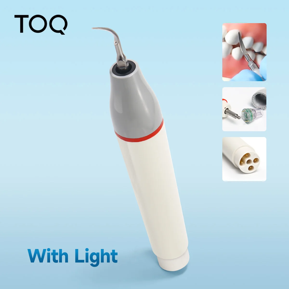 

Dental Ultrasonic Scaler Handpiece 135°Sterilized EMS Connector Tooth Whitening Cleaning 3H/5L/7H/7L Handle For Dentists Clinic