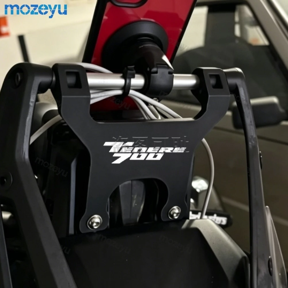 

2019-2026 For YAMAHA Tenere 700 T700 XTZ700 Tenere700 T7 Dash Stabilizer Anti Vibration Bracket Aluminium GPS Navigation Bracket