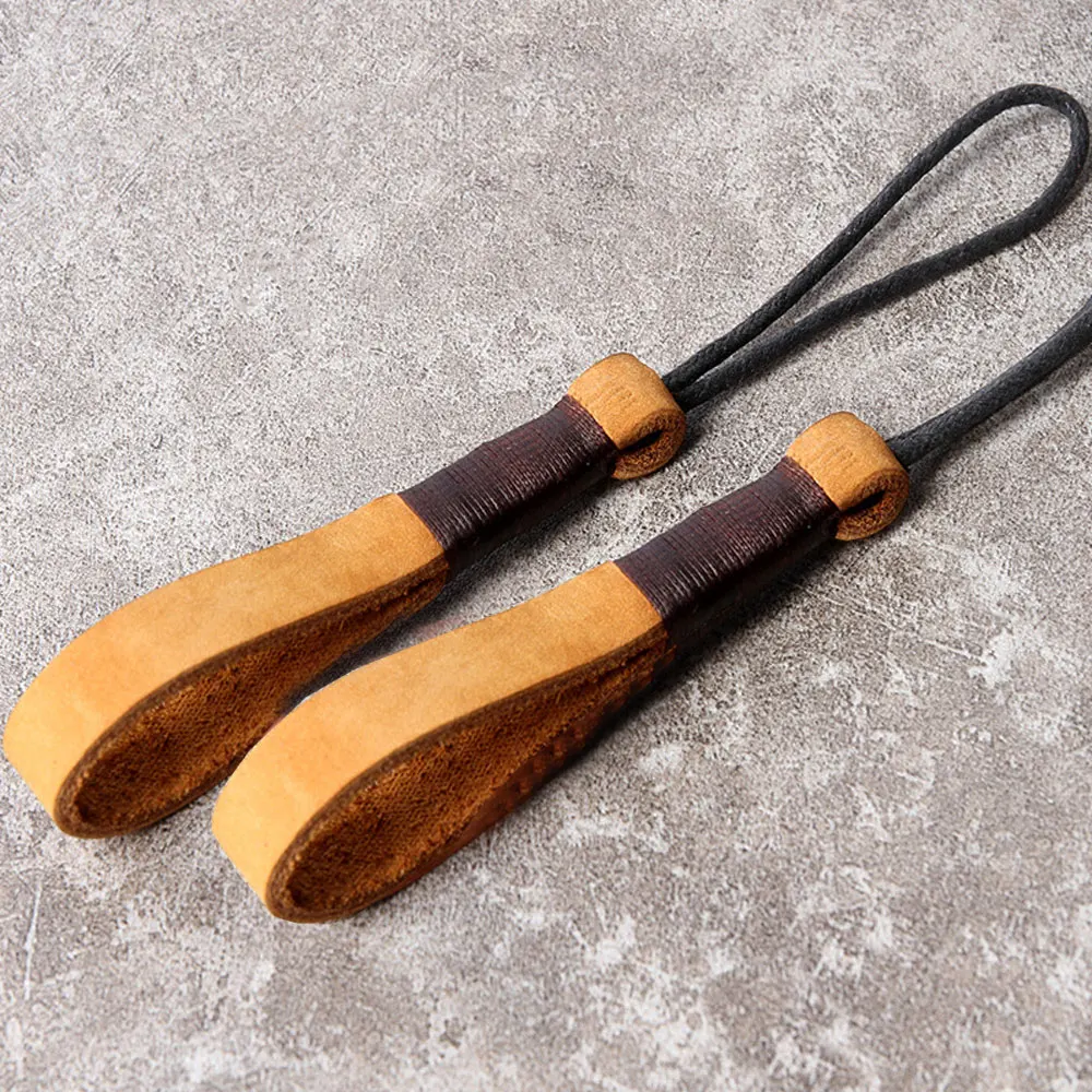 1Pc Genuine Leather Keychains Cowhide Weave Lanyard Keyring Men Women Car Key Holder Key Cover Home Keyring Accessories Gifts