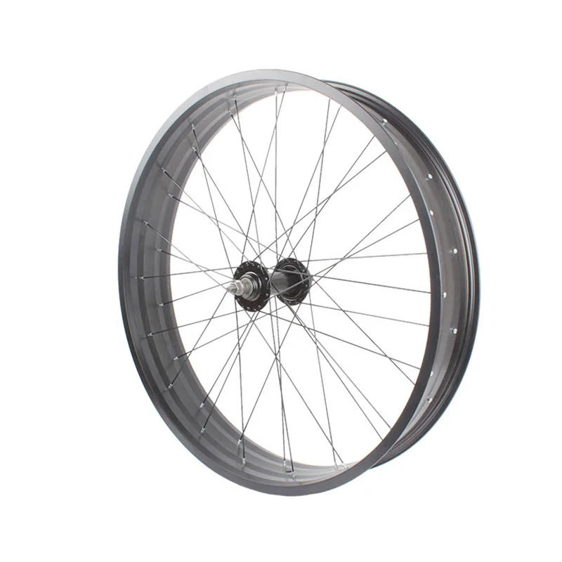 20/26inch Snow bike front wheel 4.0 fat tire bicycle front wheel kit