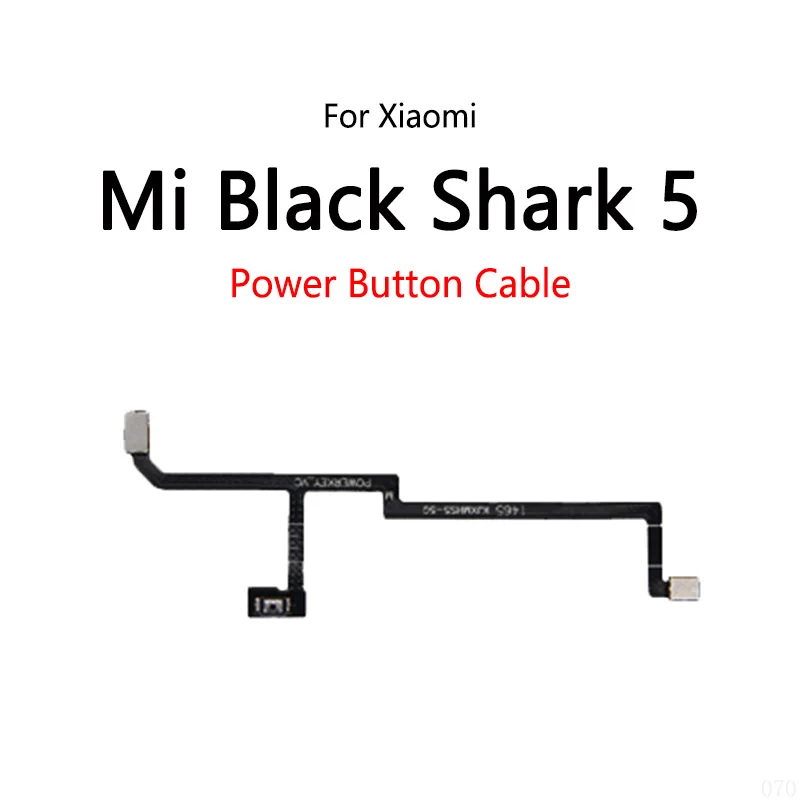 Power Button Switch Volume Mute Button On / Off Flex Cable For Xiaomi Mi Black Shark 5 Pro