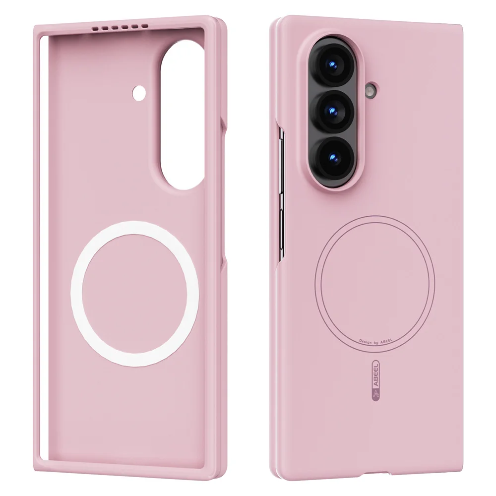 Matte Hard PC Magnetic Phone Case for Samsung Z Fold 7 8 Ultra ZFold 6 5 5G For MagSafe Wireless Charging Protection Back Cover