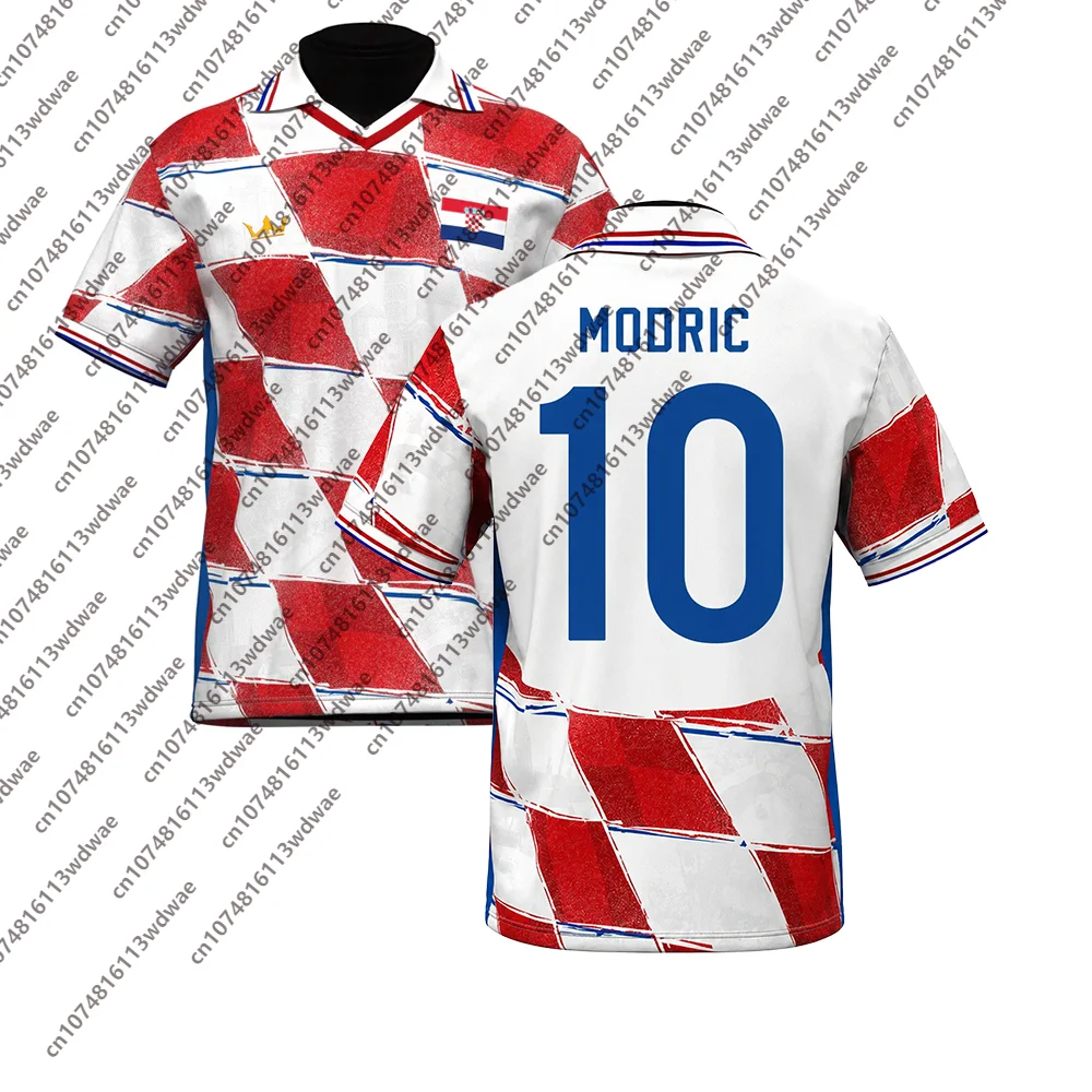 2026 Croatia Style clothing Football Jersey Quick-Drying Modric 10 Jersey Outdoor football T-Shirt Special Edition Kid Tee