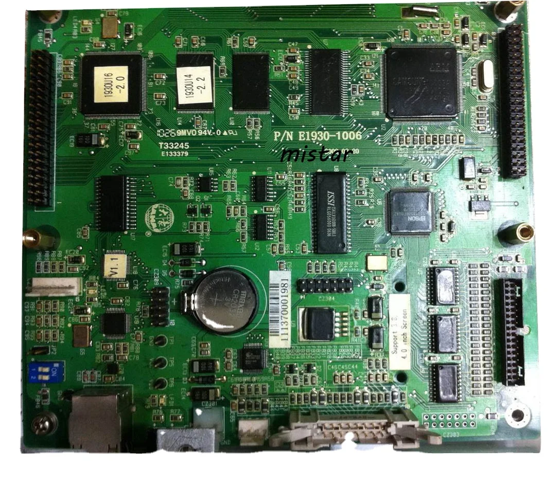 

Материнская плата (пластиковая) для промышленной вышивальной машины Dahao E1930, совместимая с BECS129s